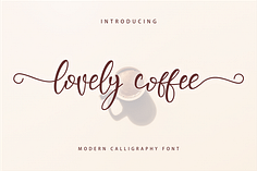Lovely Coffee Font (FREE), Keanggunan Tulisan Tangan yang Luar Biasa